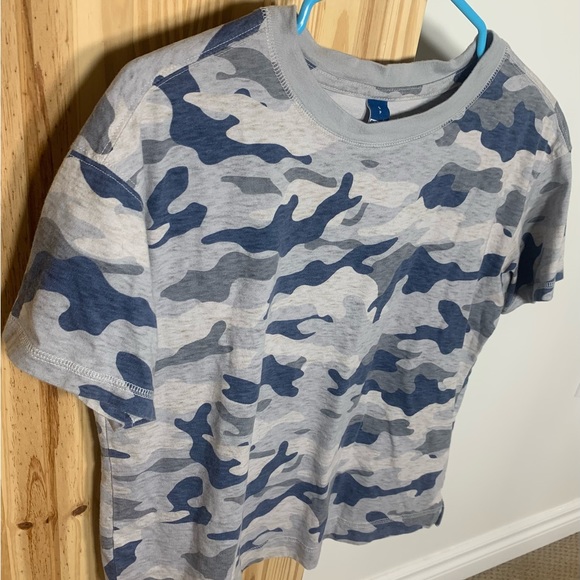Old Navy Blue Camo Shirt - Picture 3 of 5